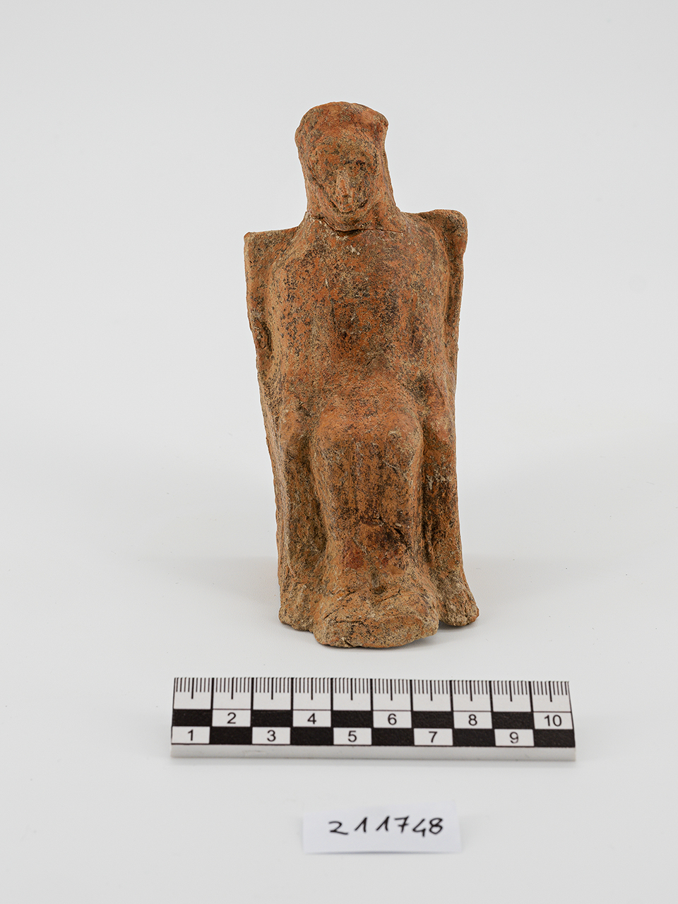 statuetta/ femminile (fine/ inizio SECOLI/ ARCHI DI SECOLI/ VI a.C.-V a.C)