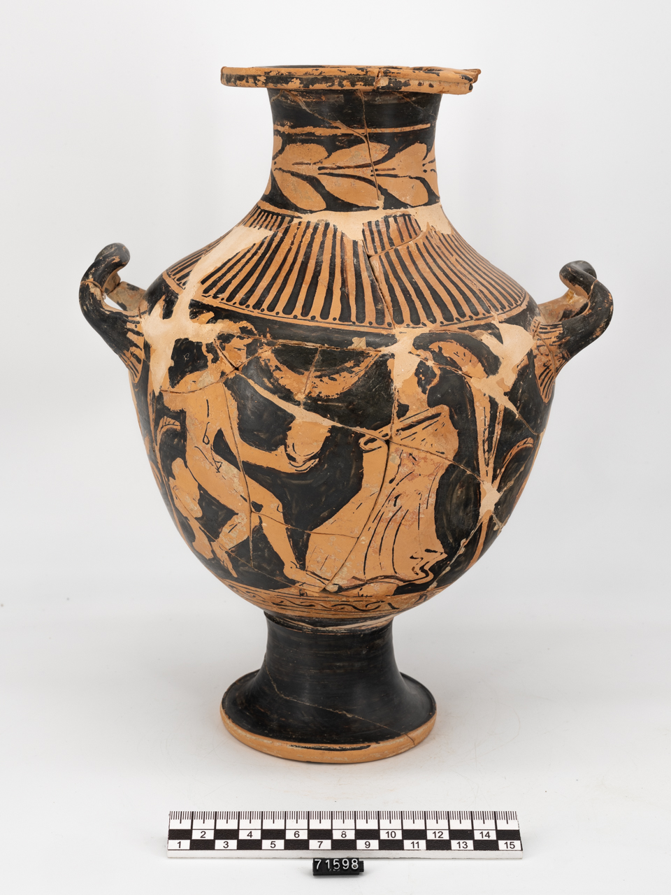 hydria - lucano (metà SECOLI/ IV a.C)