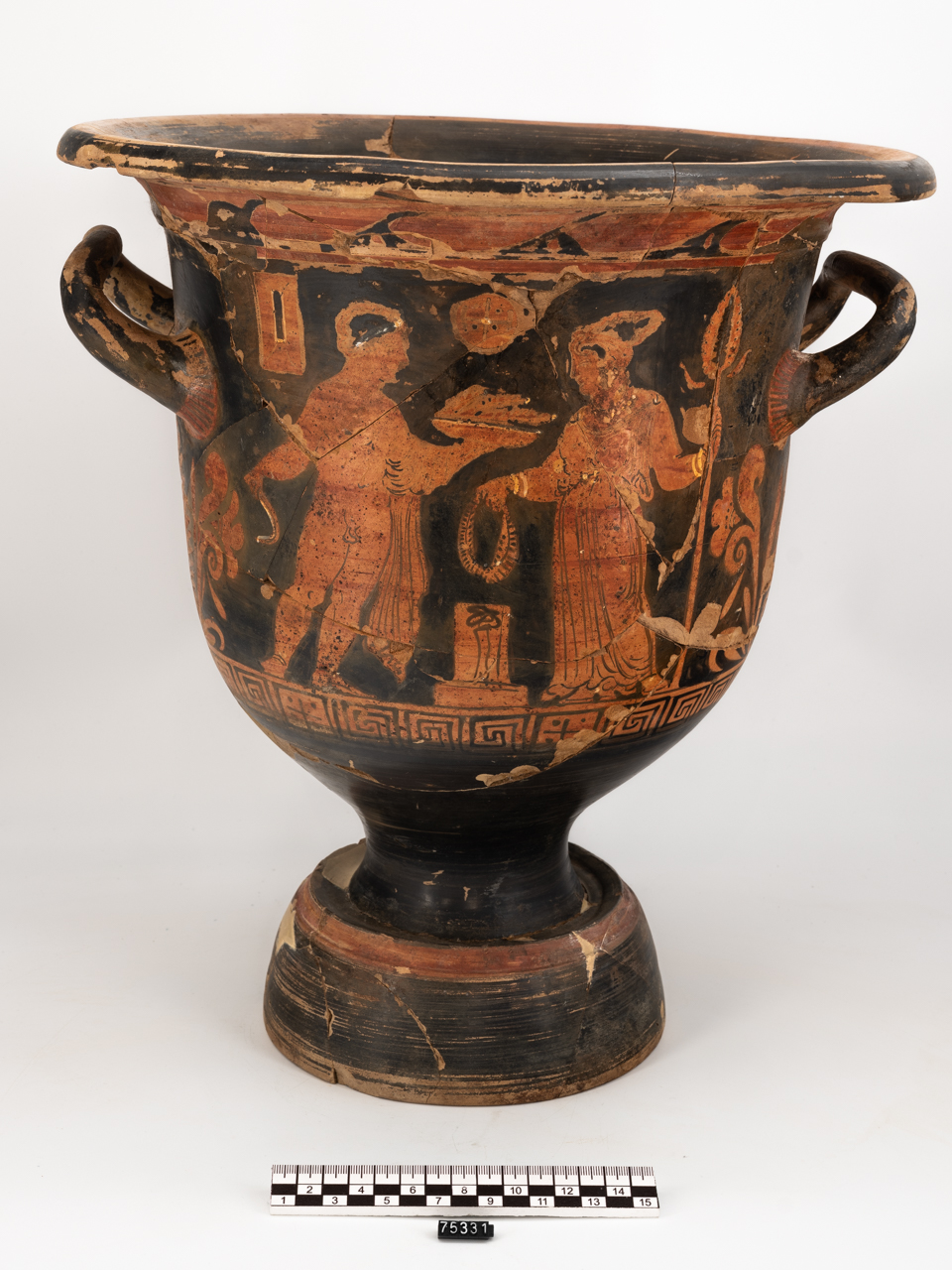 cratere/ a campana - lucano (metà SECOLI/ IV a.C)