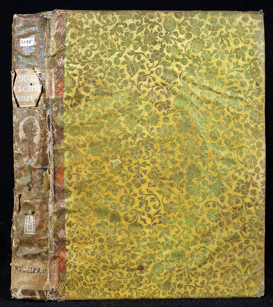 legatura piena, opera isolata - ambito italiano (prima metà XVIII)