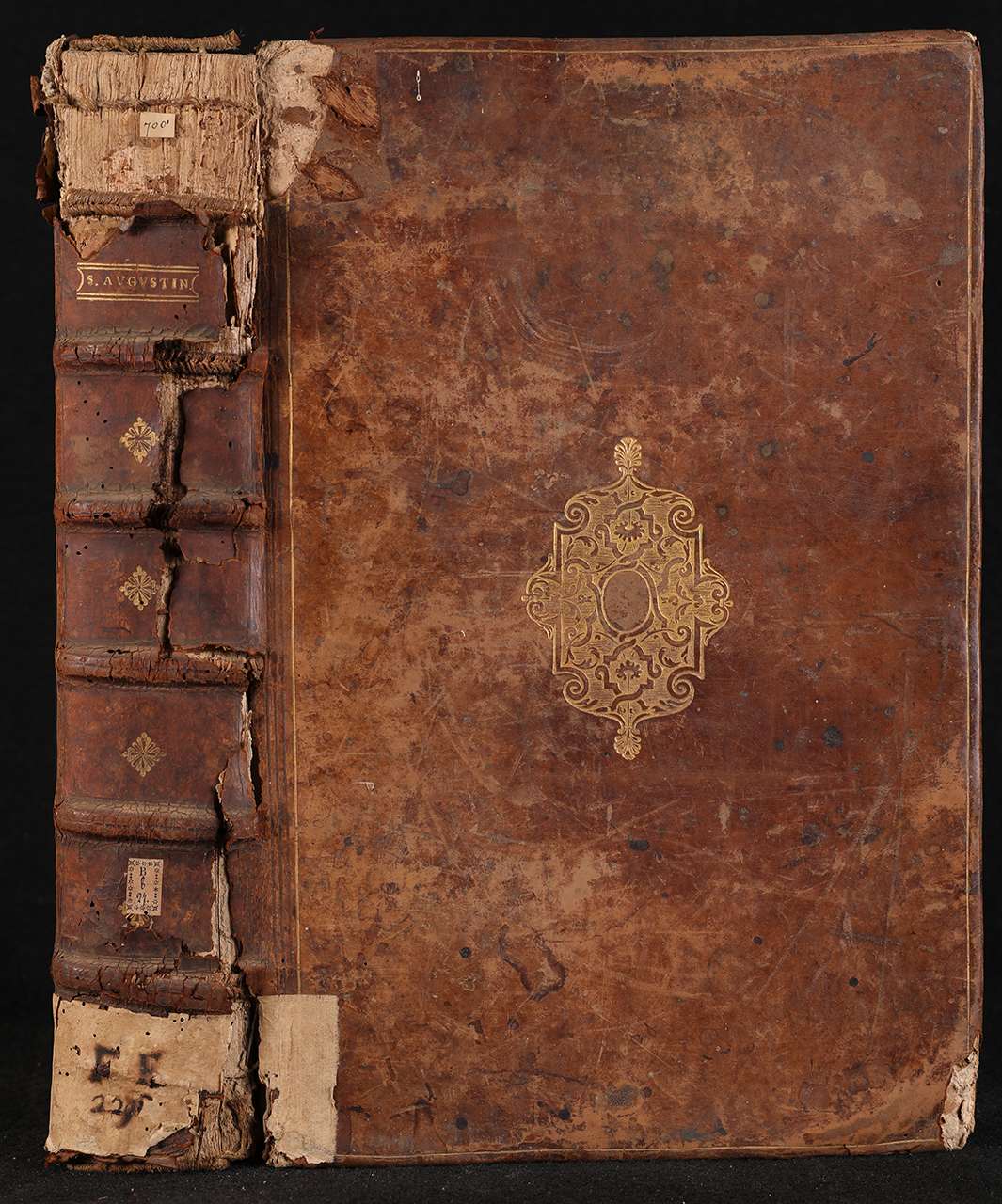 legatura piena, opera isolata - ambito francese (ultimo quarto XVI)