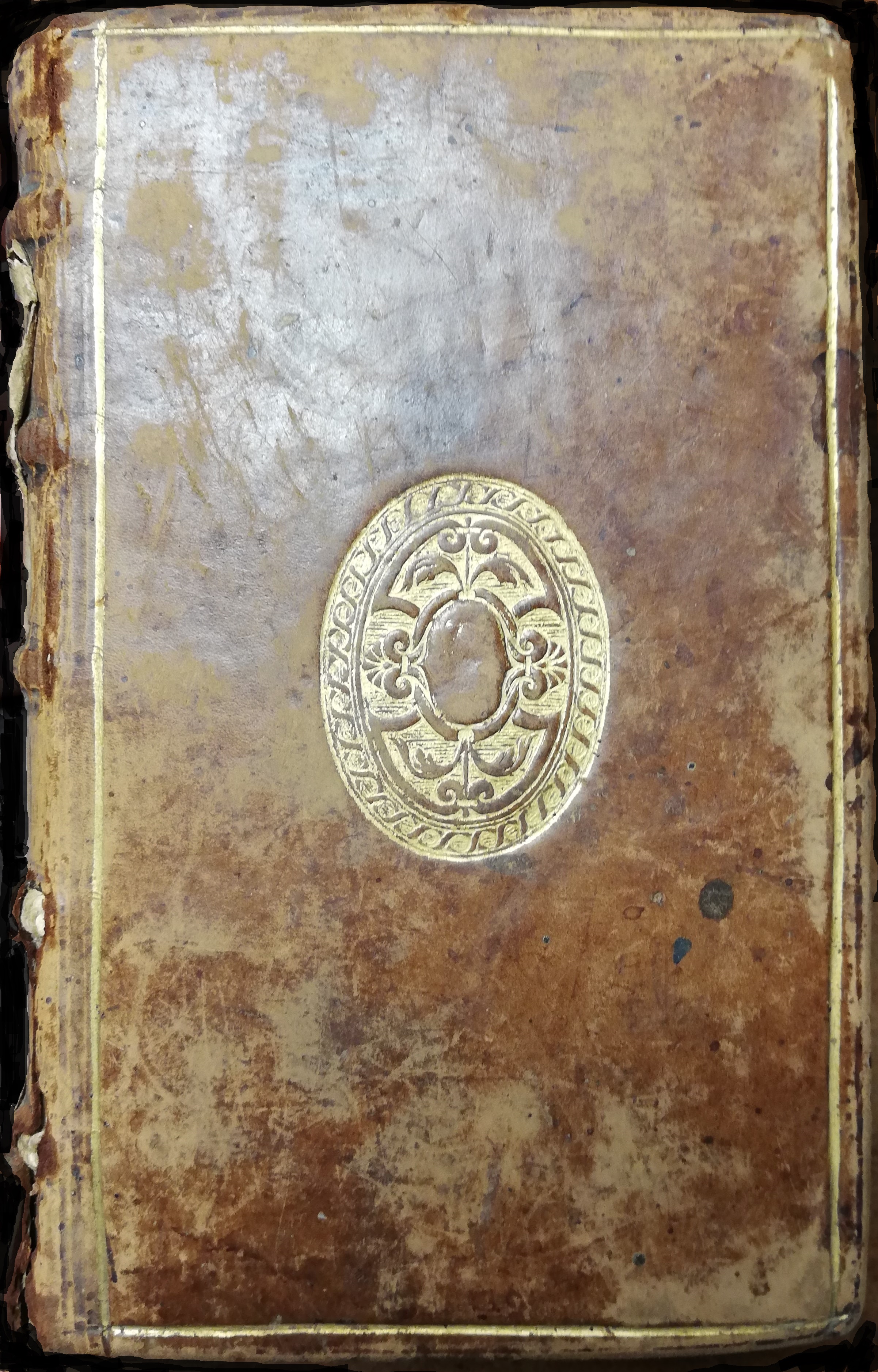 legatura piena, opera isolata - ambito francese (ultimo quarto XVI)