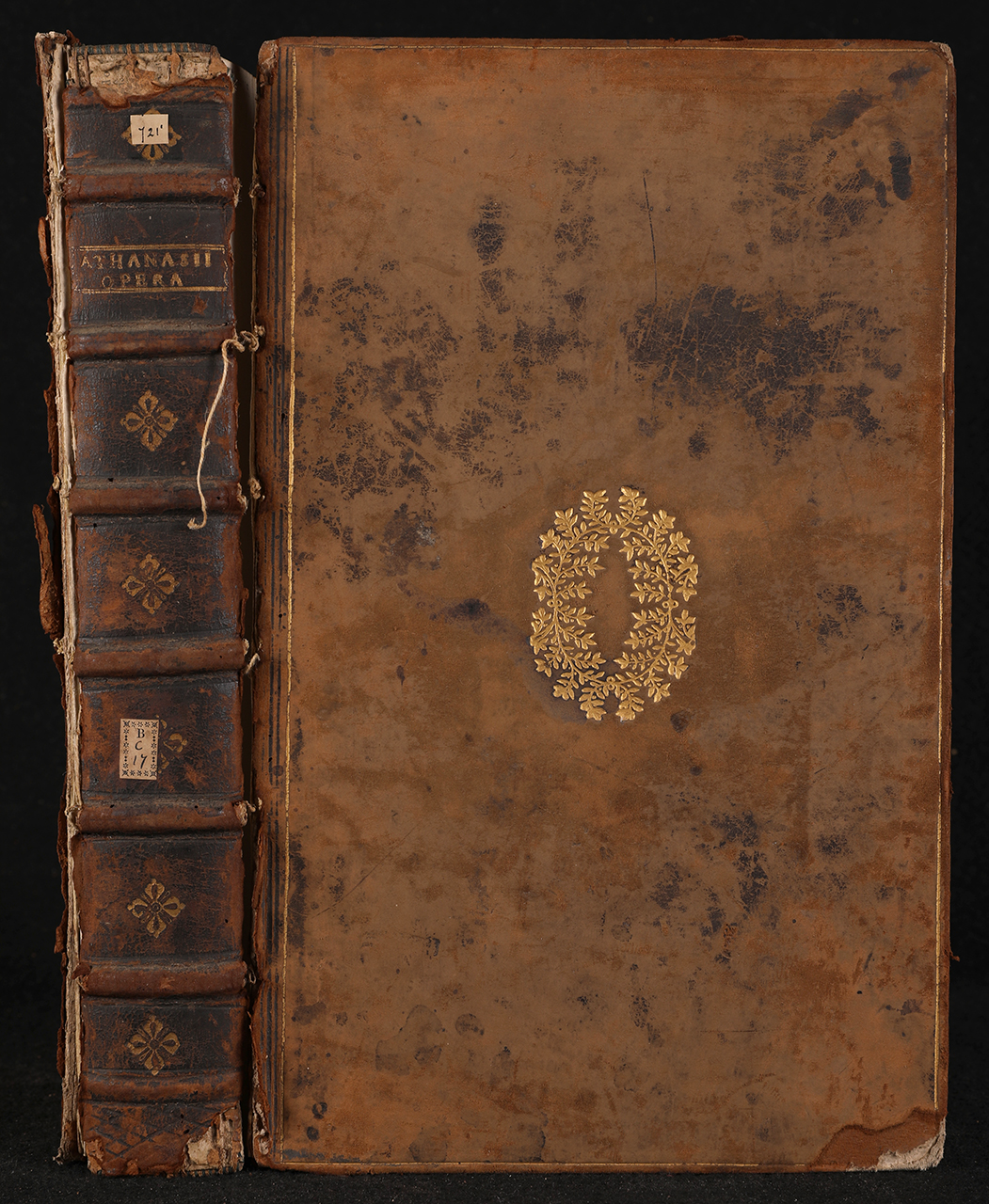 legatura piena, opera isolata - ambito francese (ultimo quarto XVI)