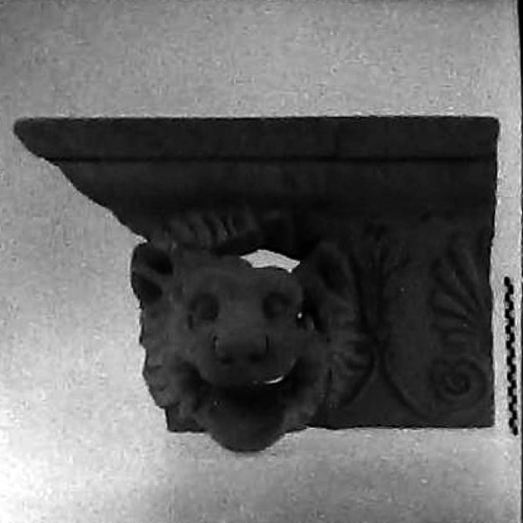 motivi decorativi zoomorfi e vegetali (grondaia) - ambito greco (seconda metà VI a.C)