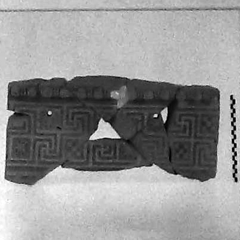 motivi geometrici (cassetta) - ambito greco (seconda metà VI a.C)