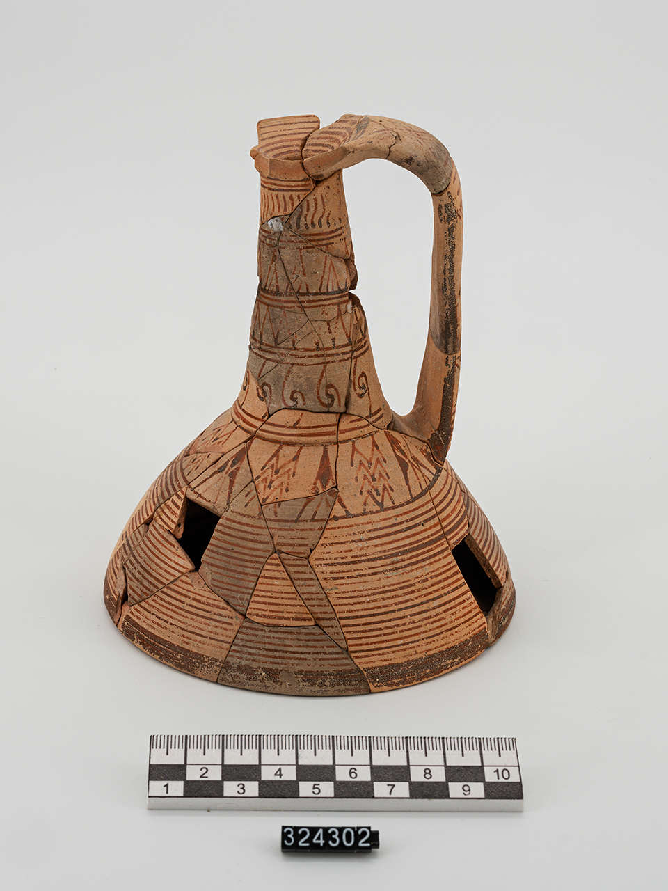 oinochoe - Produzione di imitazione Protocorinzia (prima metà VII a.C)