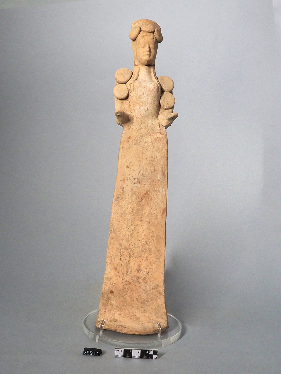 Figura femminile offerente (statua/ votiva) (ultimo quarto VI a.C)