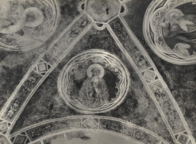santi (dipinto, elemento d'insieme) - ambito lombardo (sec. XIV)