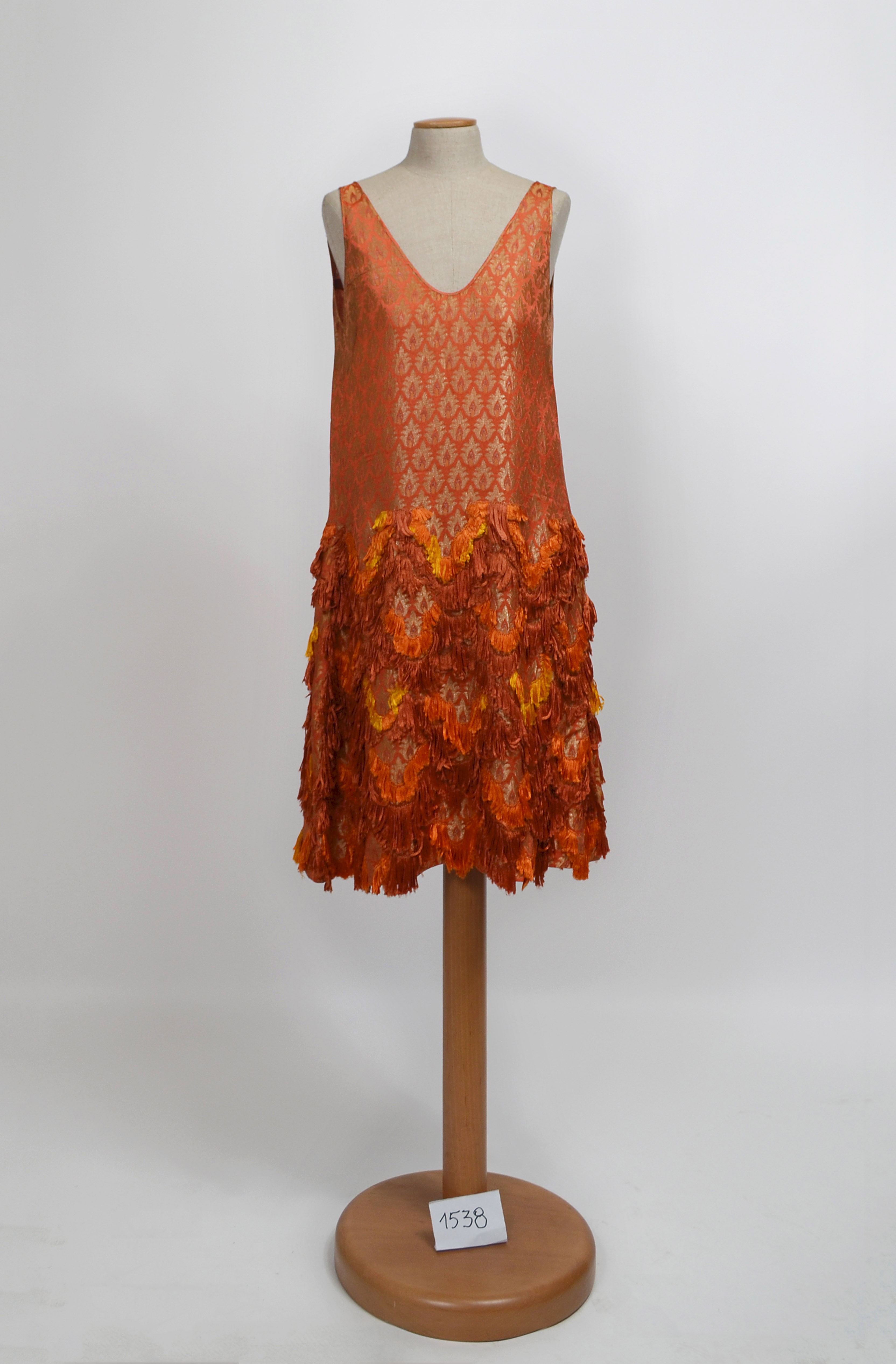 abito, civile, da sera, femminile - manifattura torinese (anni venti sec. XX)