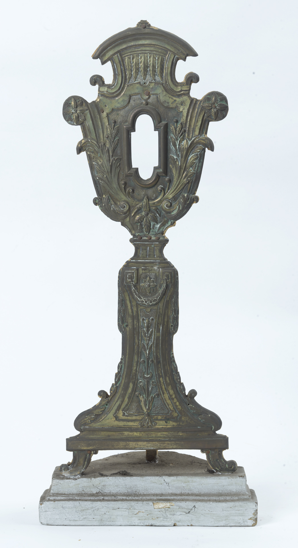 reliquiario - a ostensorio - ambito romano (secc.XVIII-XIX)