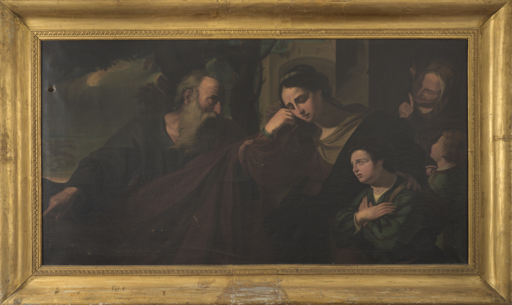 Il Ripudio di Agar (dipinto) - ambito romano (sec. XIX)