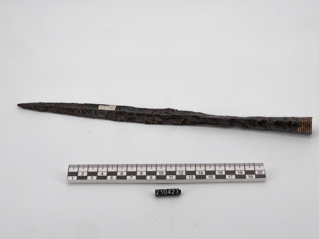 lancia/ punta - ambito greco (seconda metà SECOLI/ V a.C)