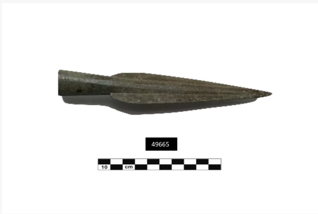 punta/ di lancia - Produzione locale (SECOLI/ VIII a.C)