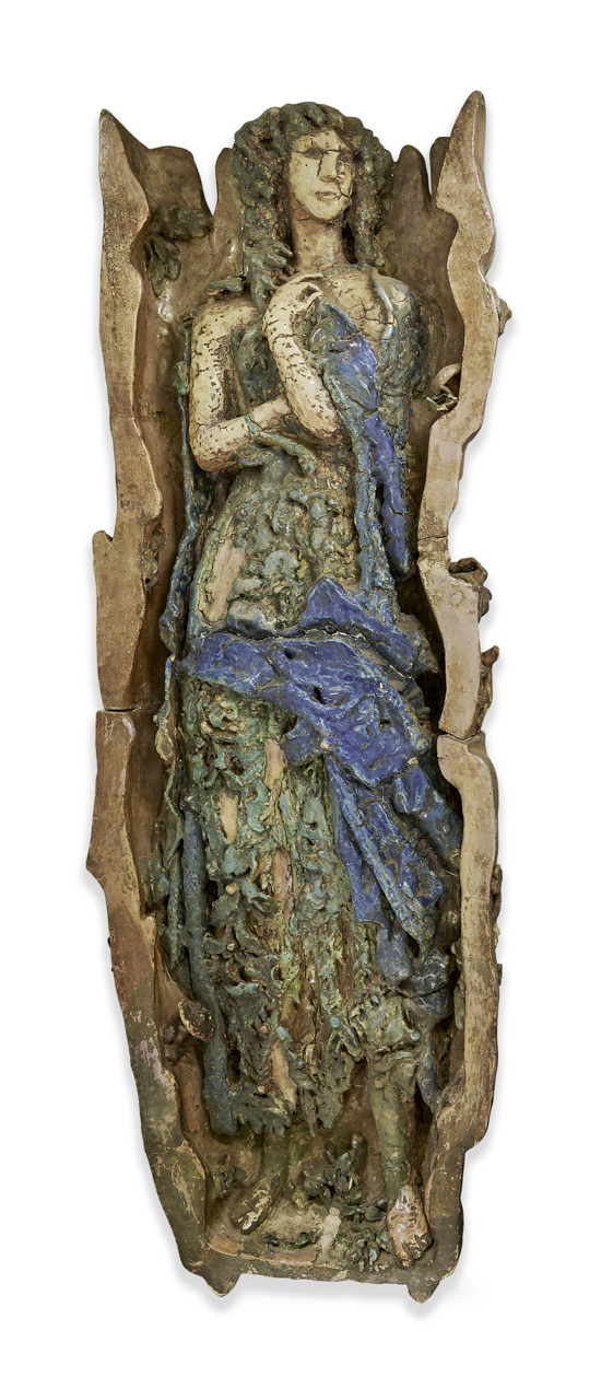 Figura femminile (rilievo) di Pietro Melandri (metà XX secolo)