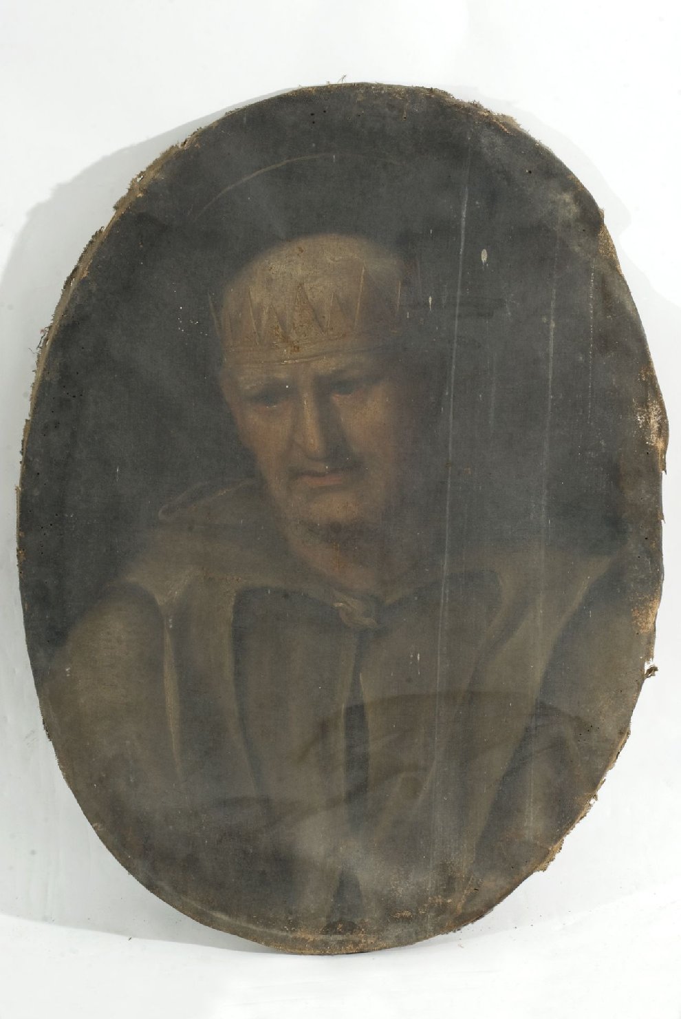 Santo (dipinto, elemento d'insieme) di Ritus, Giovan Nicola (sec. XVII)