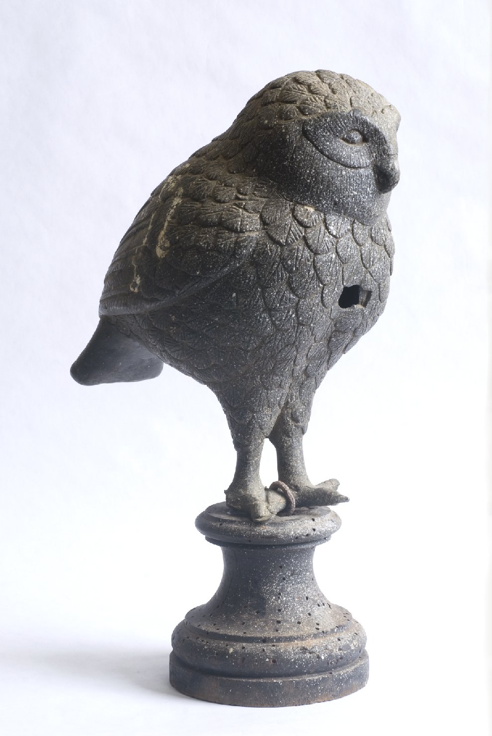 civetta (scultura, opera isolata) - bottega italiana (fine/ inizio secc. XVII/ XVIII)