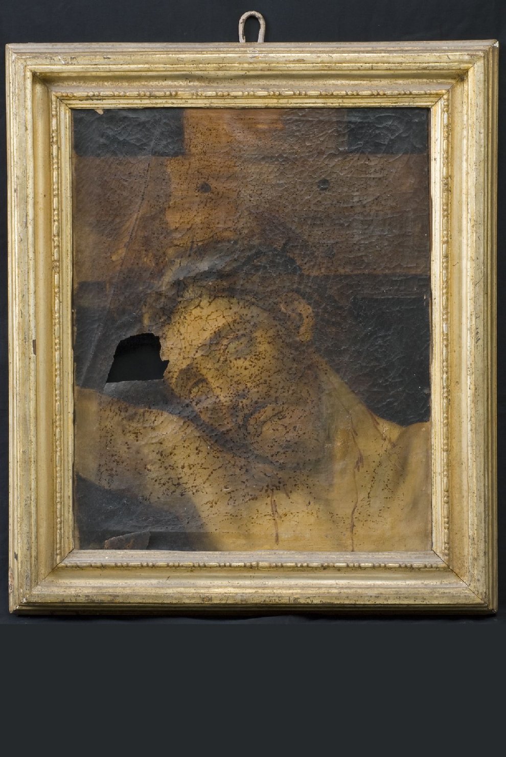 Cristo coronato di spine (dipinto, opera isolata) - ambito Italia centrale (seconda metà sec. XVI)