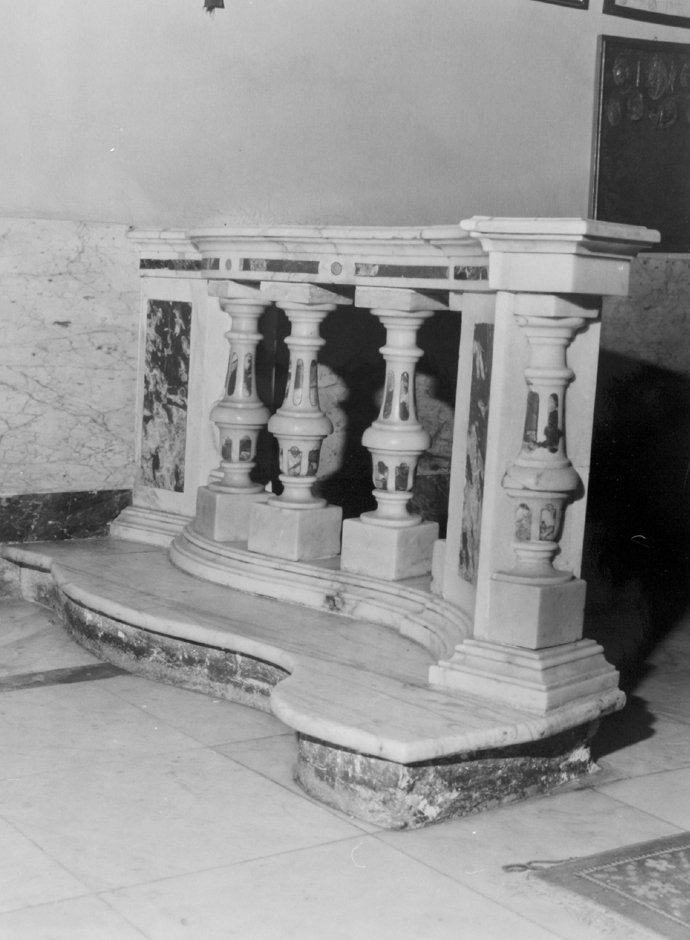 balaustrata di altare - bottega sarda (XVIII-XIX)