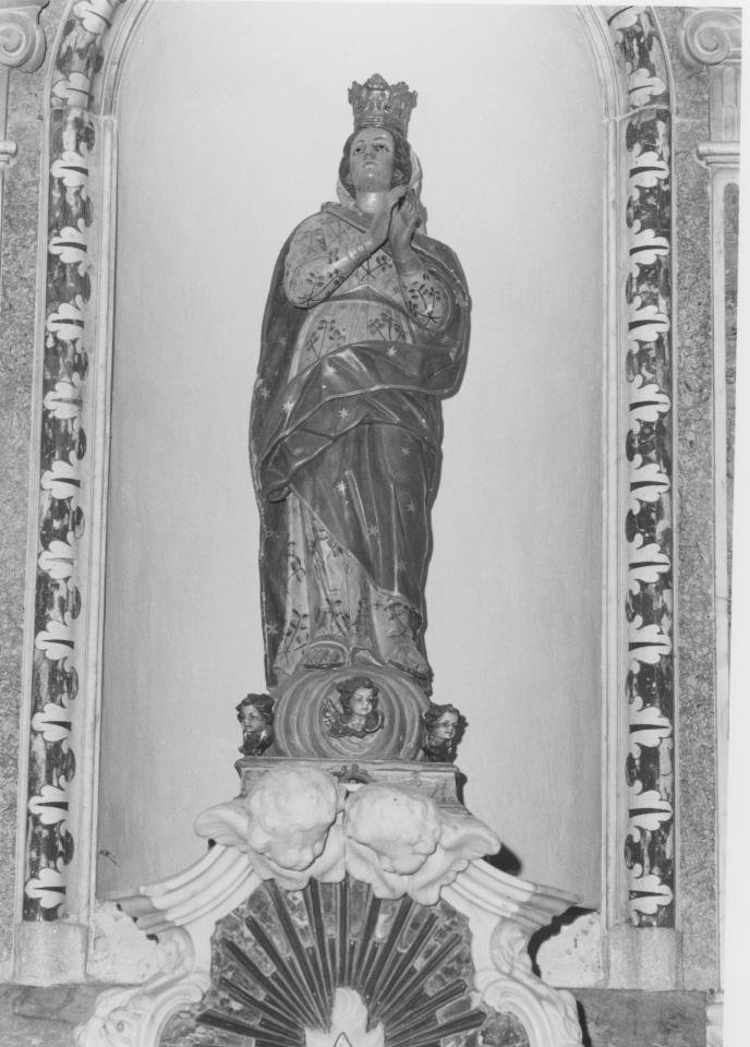 Madonna assunta (scultura) - bottega campana (XVIII)
