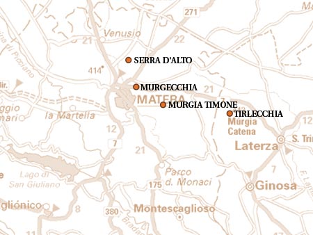 Tirlecchia (insediamento, villaggio) - Matera (MT)  (PERIODIZZAZIONI/ PREISTORIA/ Neolitico)