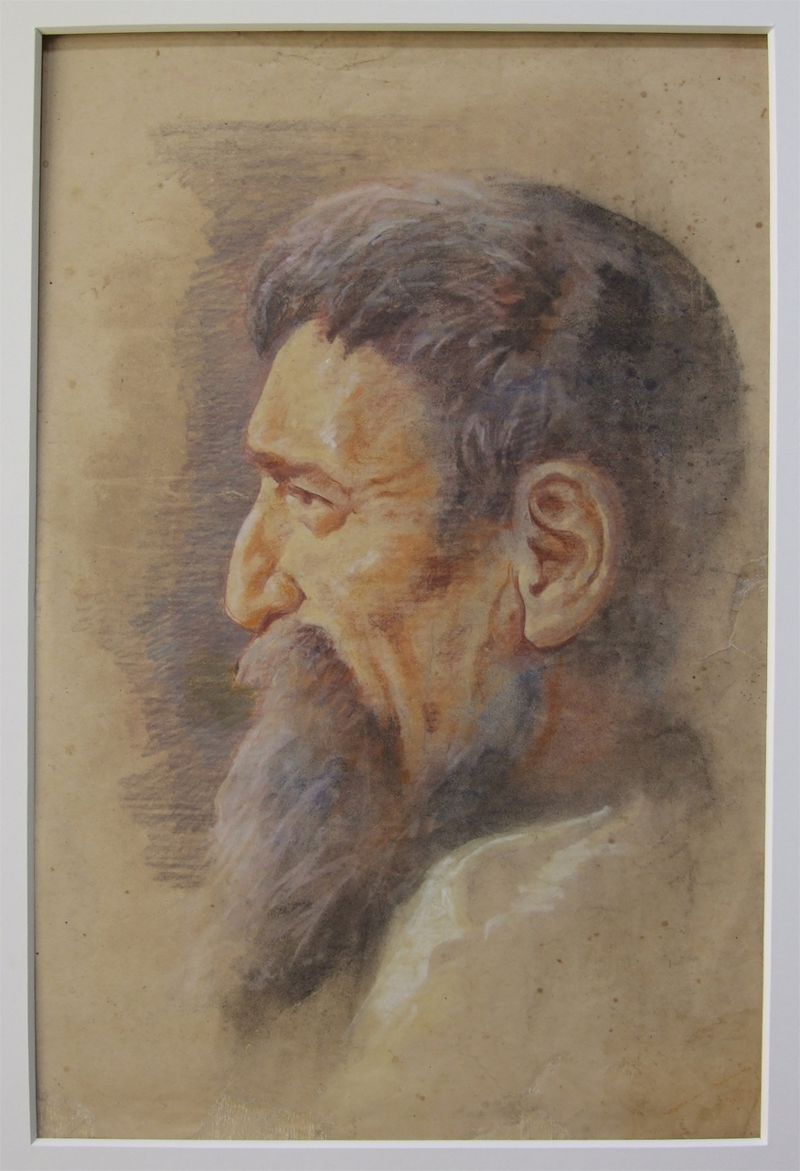 ritratto di Leonardo Coretti (disegno) di Aldi Pietro (XIX)