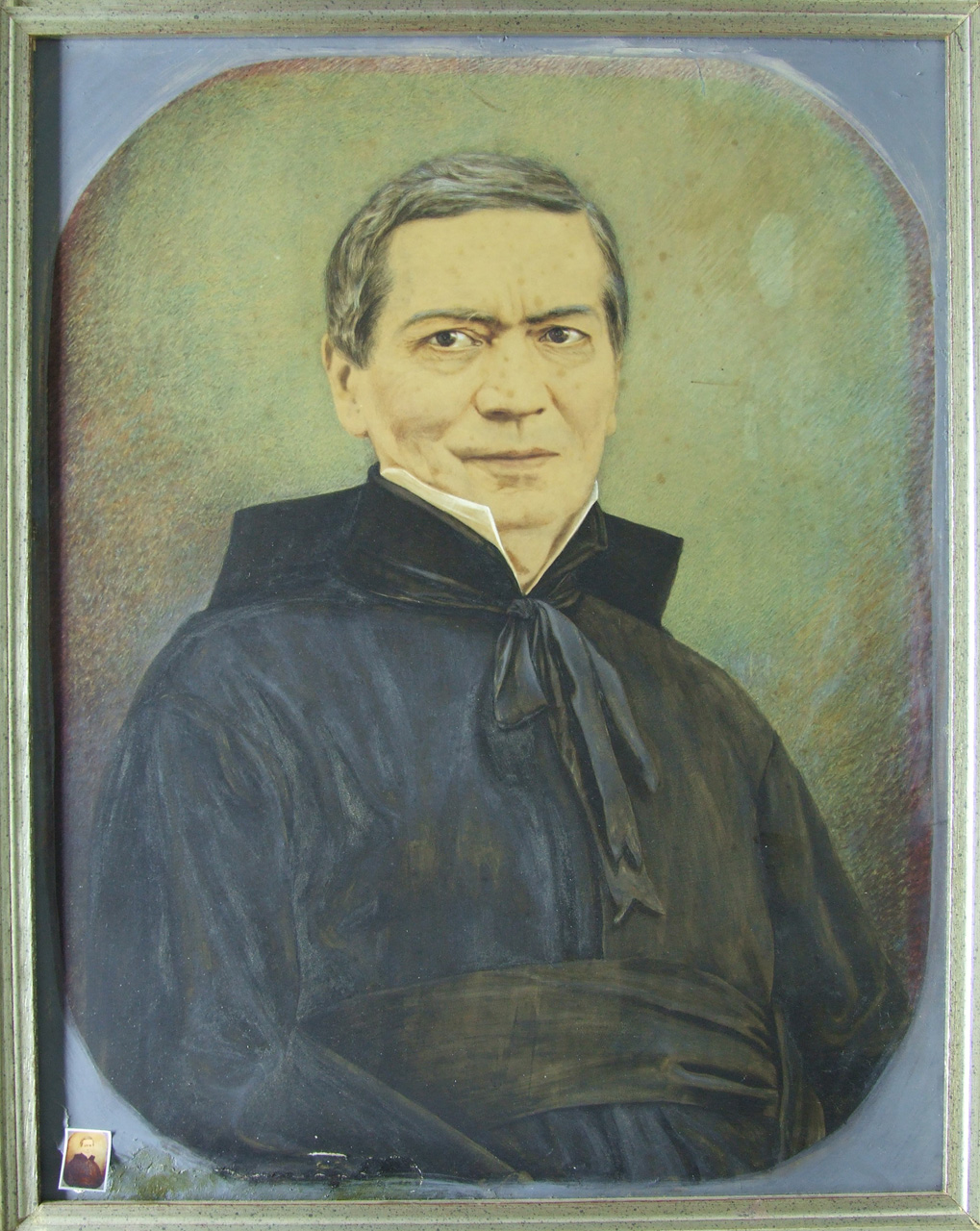 ritratto di prelato (fotografia) - produzione toscana (XIX)