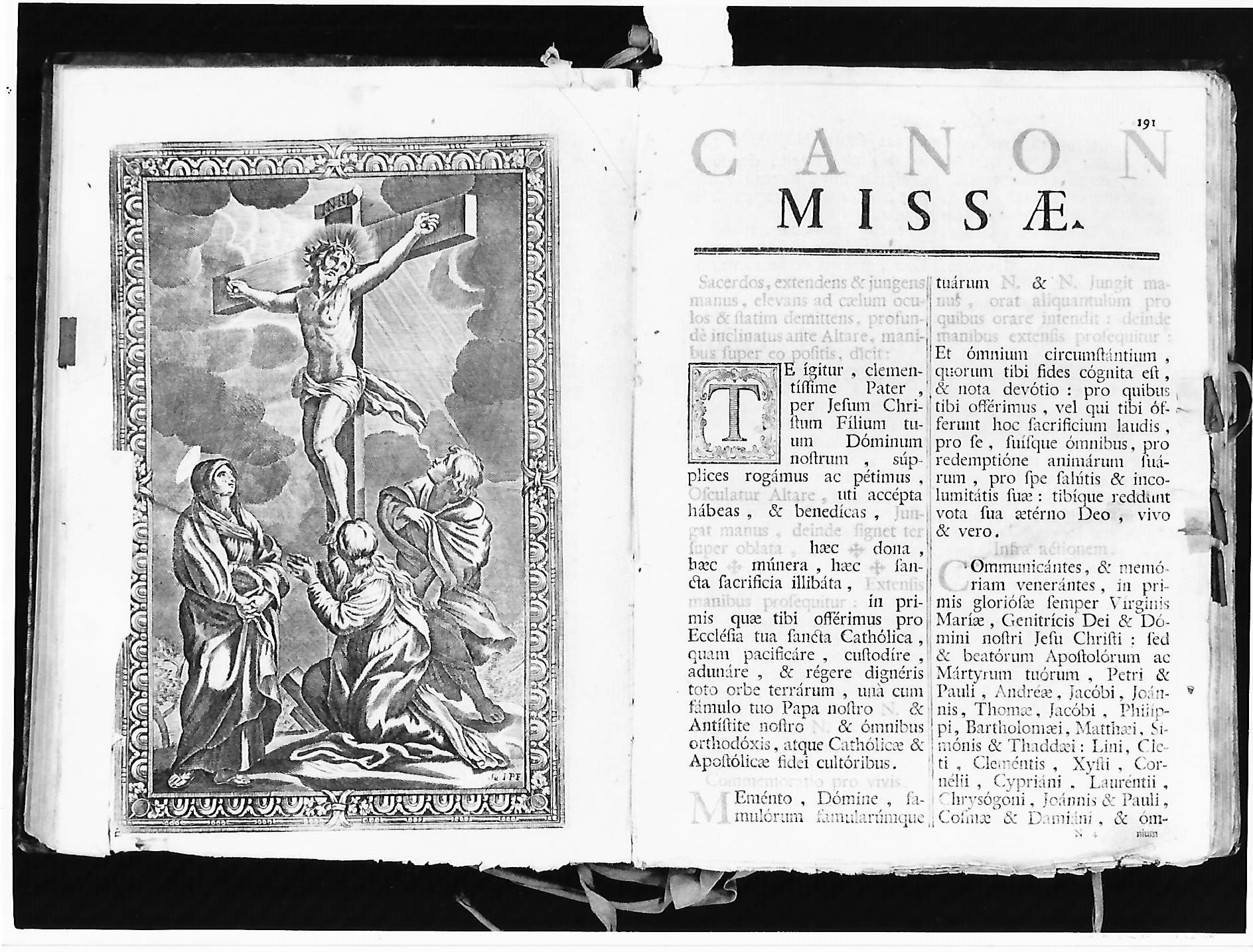 Cristo crocifisso con la Madonna, San Giovanni Evangelista e Santa Maria Maddalena (stampa) di Piccini Elisabetta detta Suor Isabella (XVIII)