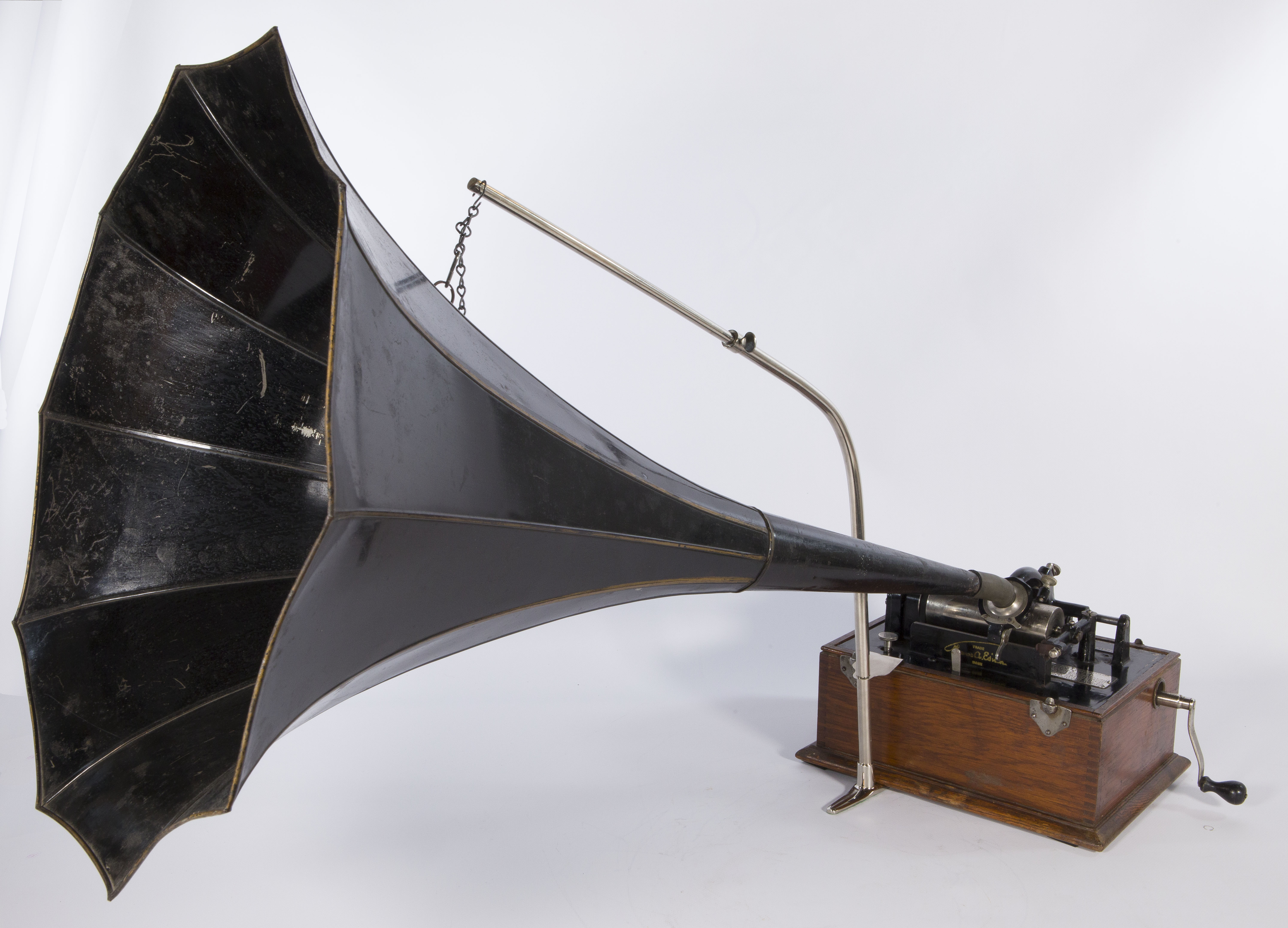 fonografo di National Phonograph Co (fine XIX)