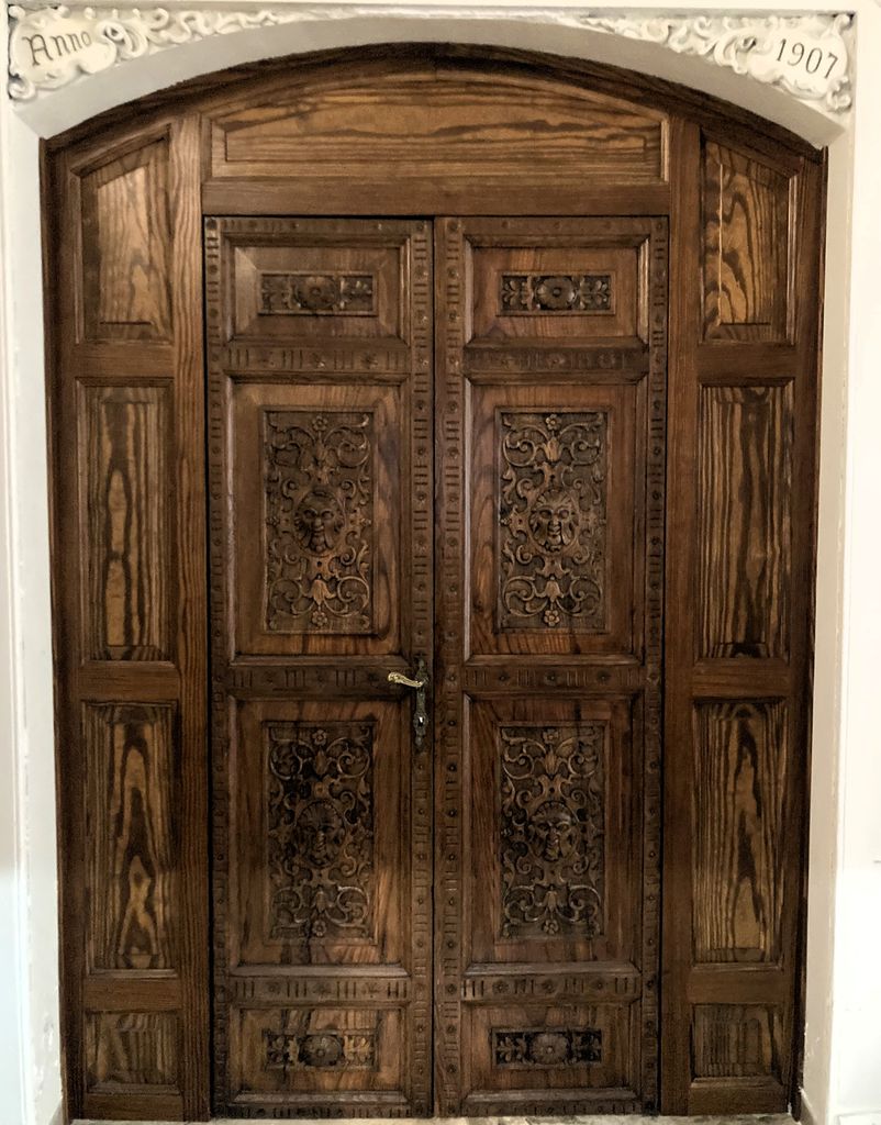 porta - a due battenti - ambito italiano (sec. XIX)