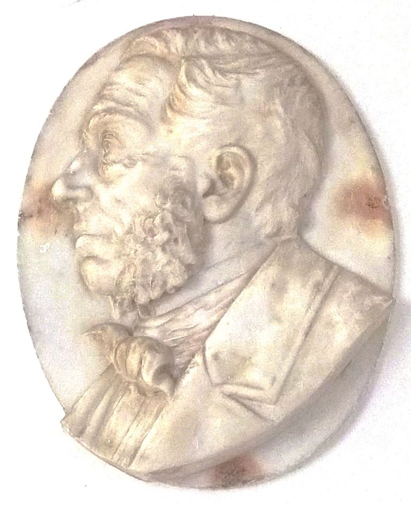 Ritratto di Gregorio Antonelli (rilievo) - ambito italiano (sec. XIX)