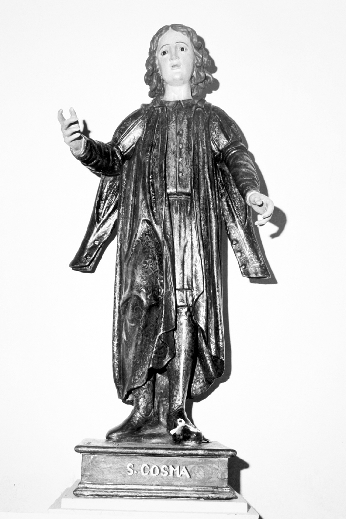 San Cosma (scultura) - bottega campana (primo quarto XVII)