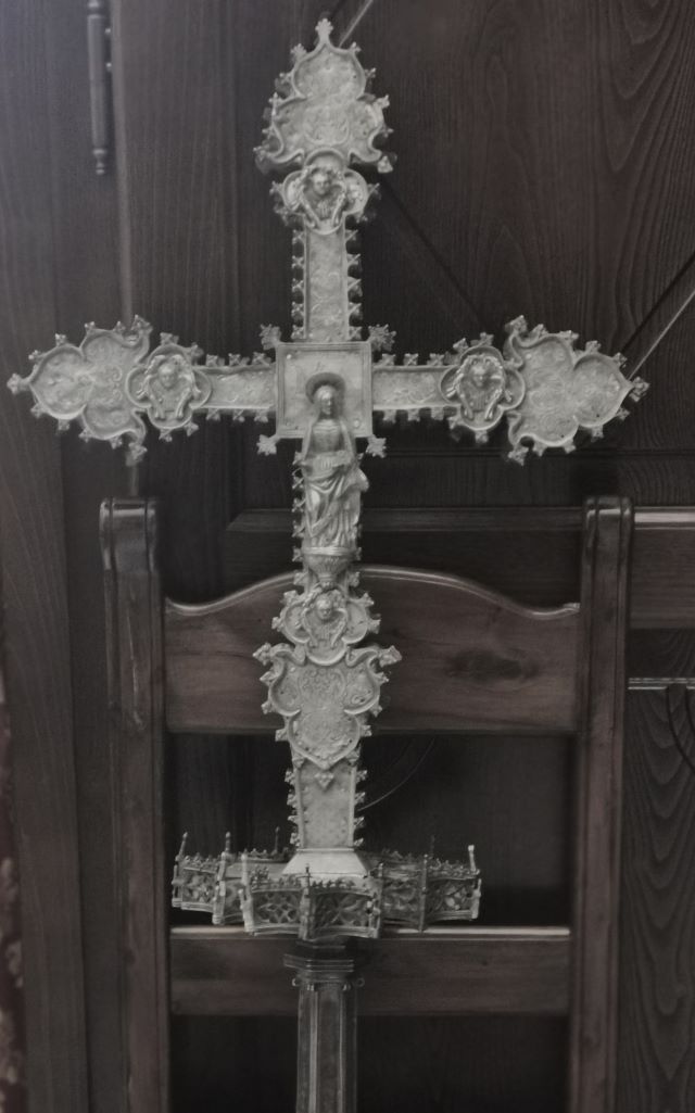 croce processionale - bottega sarda (inizio XVI)