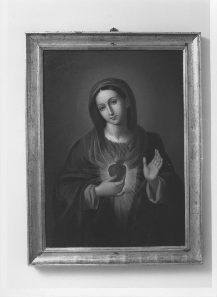 Sacro Cuore di Maria (dipinto) di Caboni Antonio (attribuito) (primo quarto XIX)