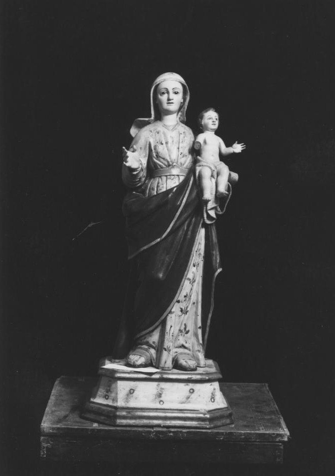 Madonna della Buona Sorte, Madonna con Bambino (scultura) - bottega sarda (fine XVII)