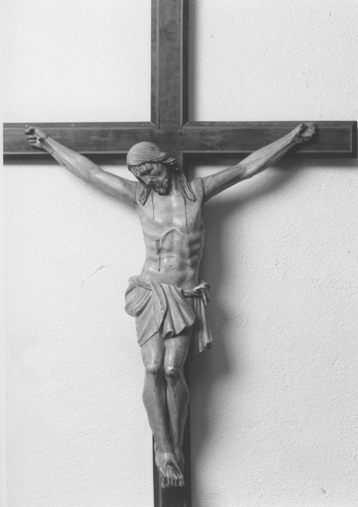 Cristo crocifisso (croce processionale) - bottega sarda (seconda metà XIX)
