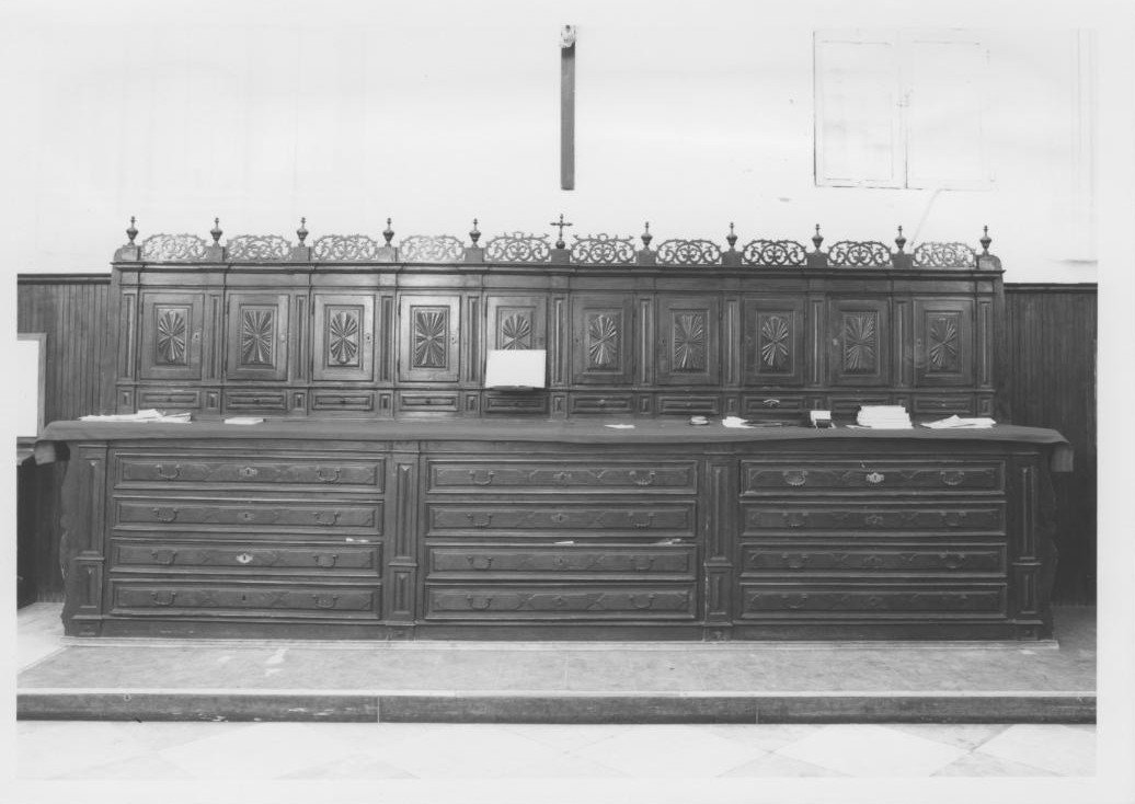 armadio di sacrestia di Casula Antiogo (attribuito) (XVIII)