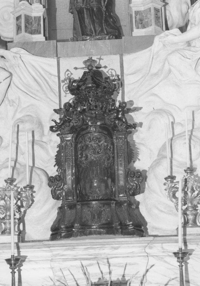 espositorio eucaristico di De Nurchi Girolamo (attribuito) (XVIII)