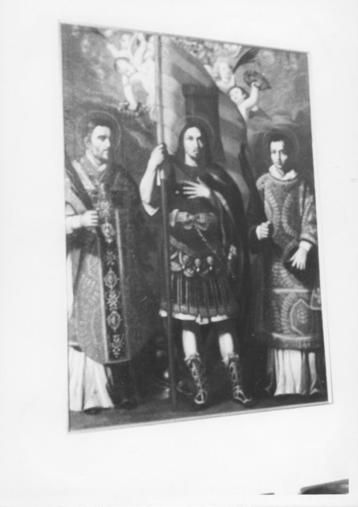 Santi Gavino, Proto e Gianuario (dipinto) - ambito sardo (XVII)
