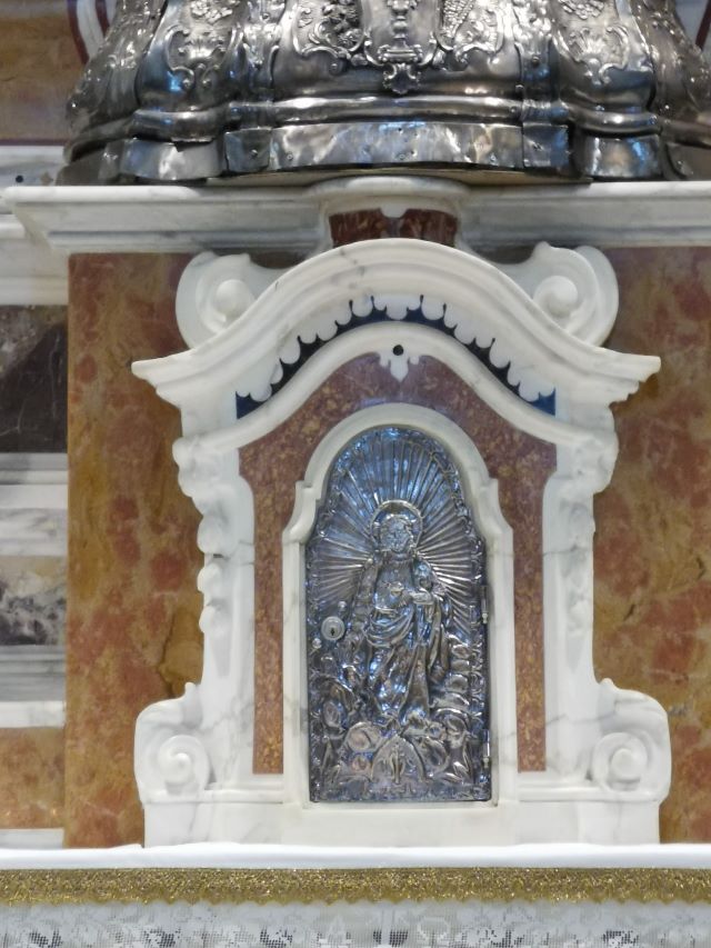 Sacro Cuore di Gesù (sportello di tabernacolo) - bottega cagliaritana (XVII)