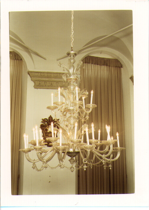 LAMPADARIO - A BRACCI, SERIE - produzione muranese (Metà SEC. XX)