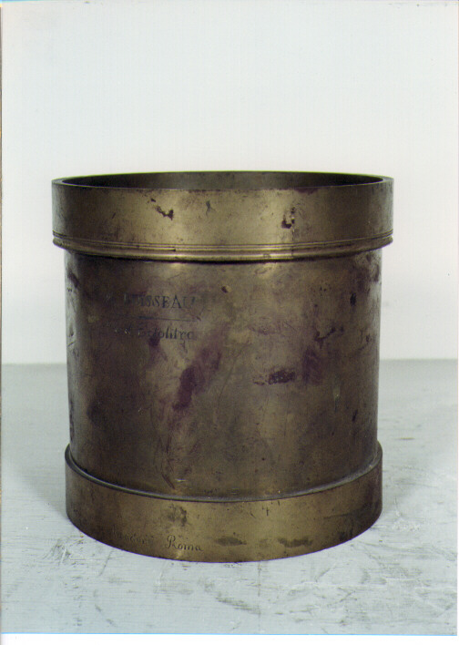 RECIPIENTE UNITA' DI MISURA - AMBITO ROMANO (SEC. XIX)