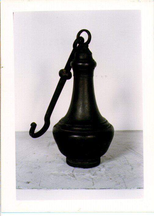 PESO CON GANCIO MOBILE - PRODUZIONE ROMANA (SEC. XIX)