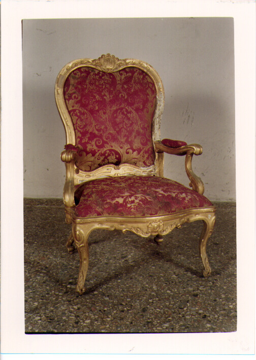 baldacchino d'altare - ambito laziale (prima metà sec. XVIII)