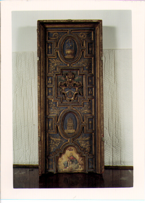 croce processionale - ambito napoletano (seconda metà sec. XIX)