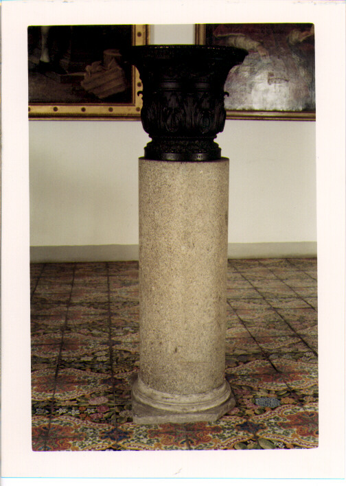 stazione VII: Gesù cade sotto la croce la seconda volta (dipinto) - ambito laziale (sec. XVIII)