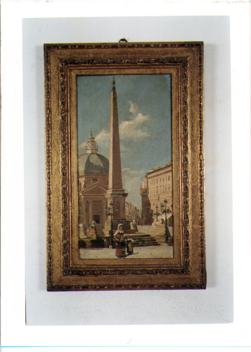 reliquiario - a ostensorio - produzione romana (secc. XVIII/ XIX)