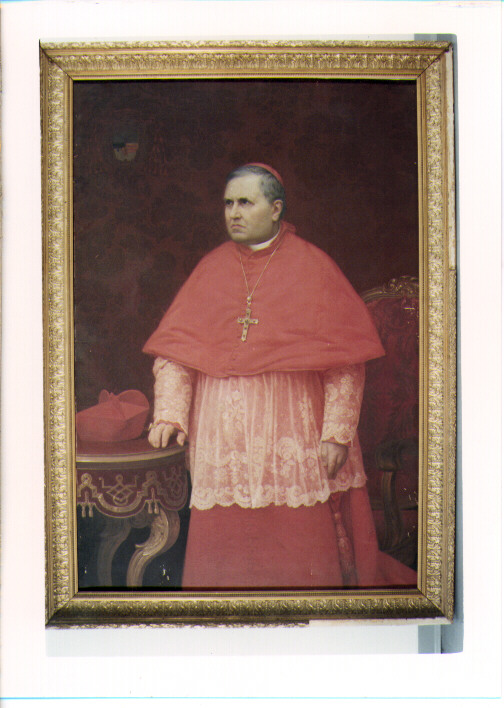 RITRATTO DEL CARDINAL LUCIDO MARIA PAROCCHI (DIPINTO) (Seconda metà SEC. XIX)