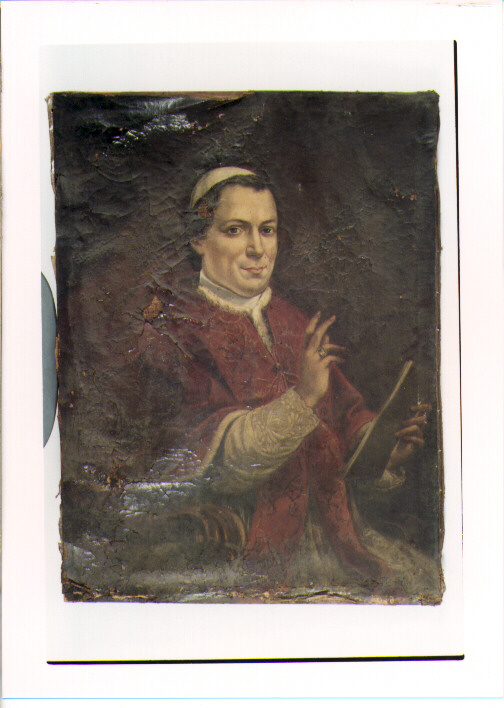 Madonna appare al beato Antonio Baldinucci di Norma (dipinto) di Mariani A (sec. XX)