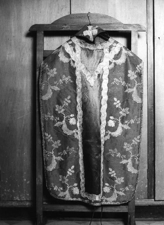 stola, elemento d'insieme - manifattura ligure (sec. XVIII, sec. XX)