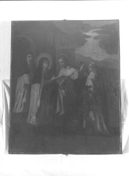 episodio della vita di Santa Teresa d'Avila (dipinto, elemento d'insieme) - ambito genovese (prima metà sec. XVIII)